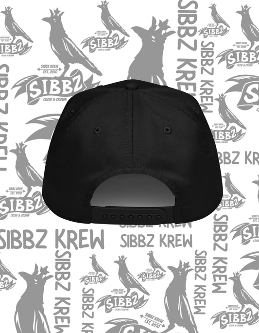 SIBBZ BUBBLE LOGO HAT BLACK/WHITE/GREY