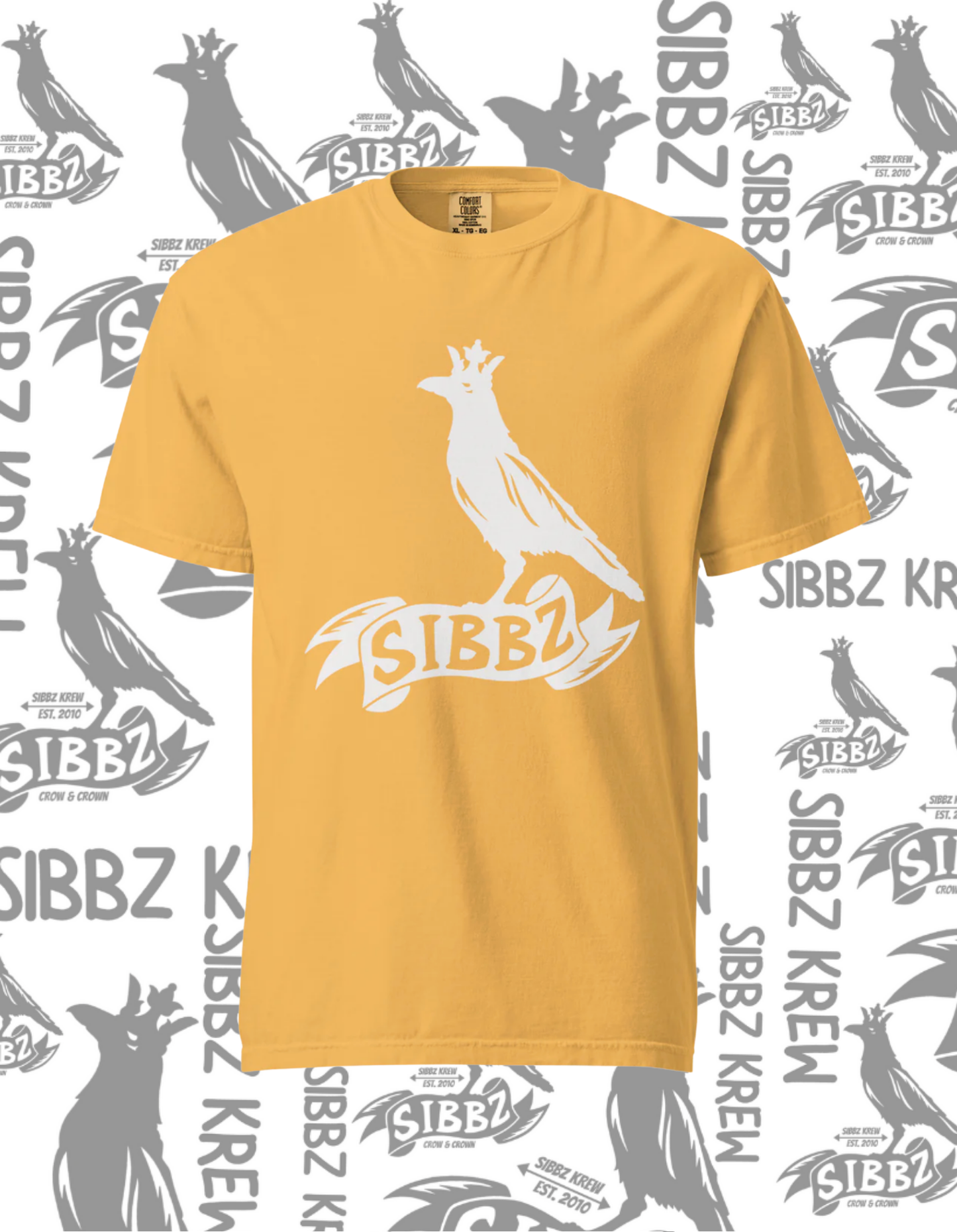 SIBBZ CROW AND CROWN TEE