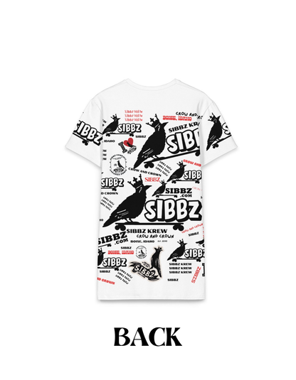 SIBBZ Short Sleeved Tee Shirt Dress