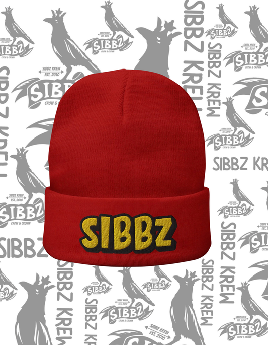 SIBBZ BUBBLE LOGO Embroidered Beanie