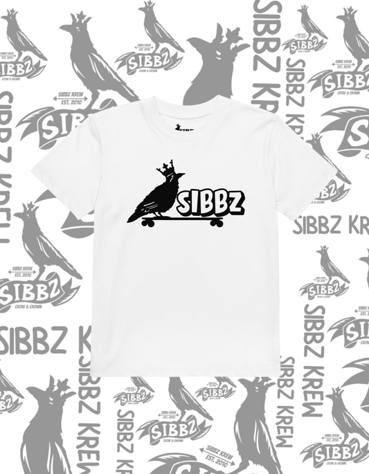 SIBBZ Bubble Logo Organic Cotton Kids Tee
