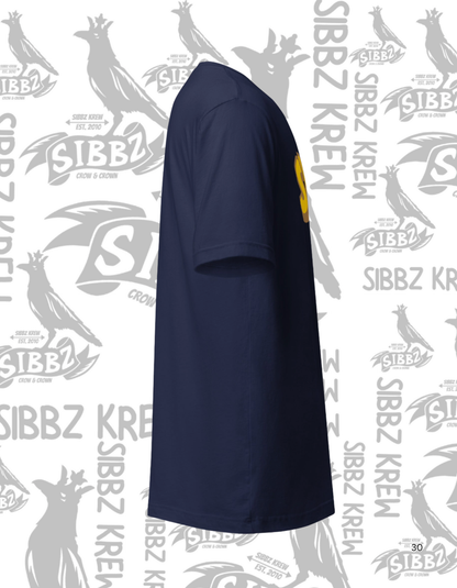 SIBBZ 2026 Tee Navy/Gold/Tan Logo