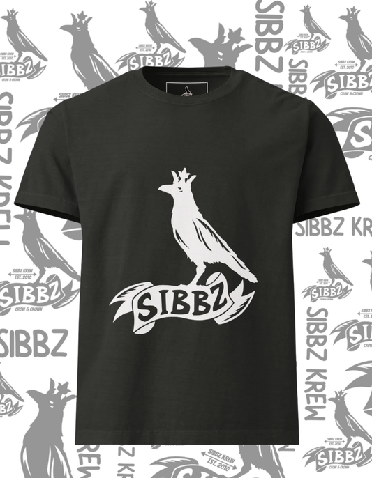 SIBBZ Classic Crow and Crown OVERSIZED Tee