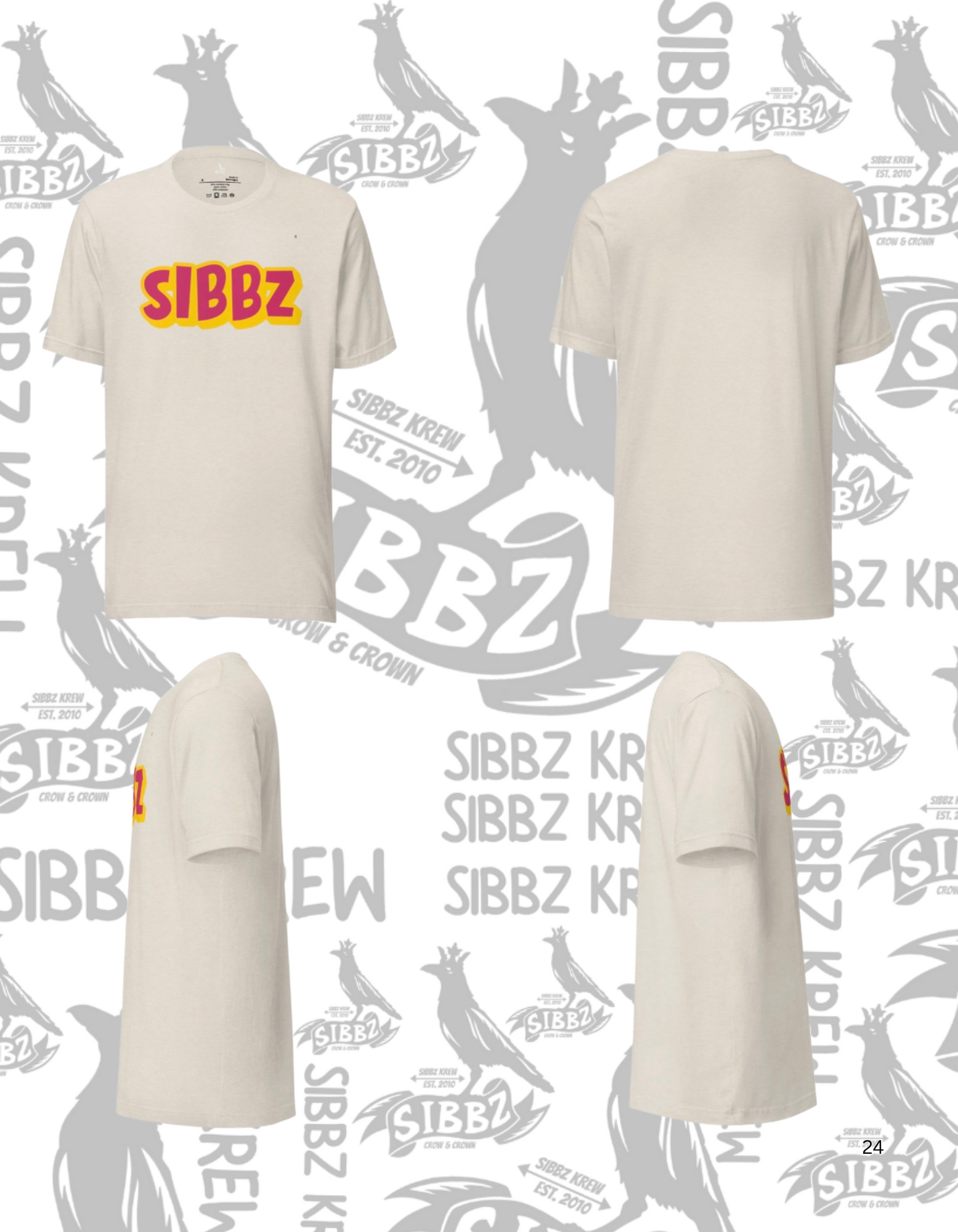SIBBZ 2026 Unisex t-shirt tan