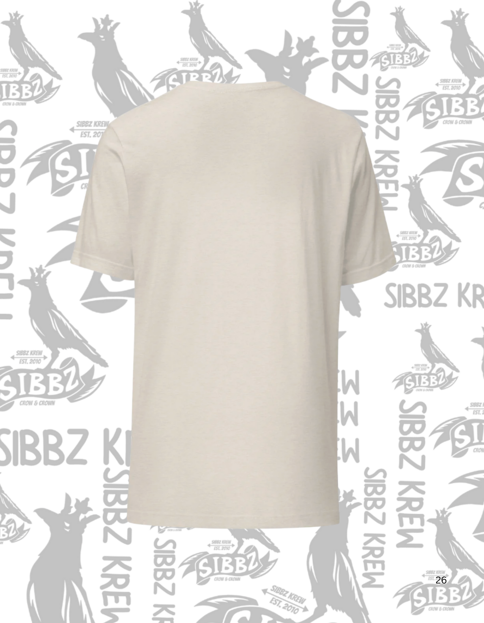 SIBBZ 2026 Unisex t-shirt tan