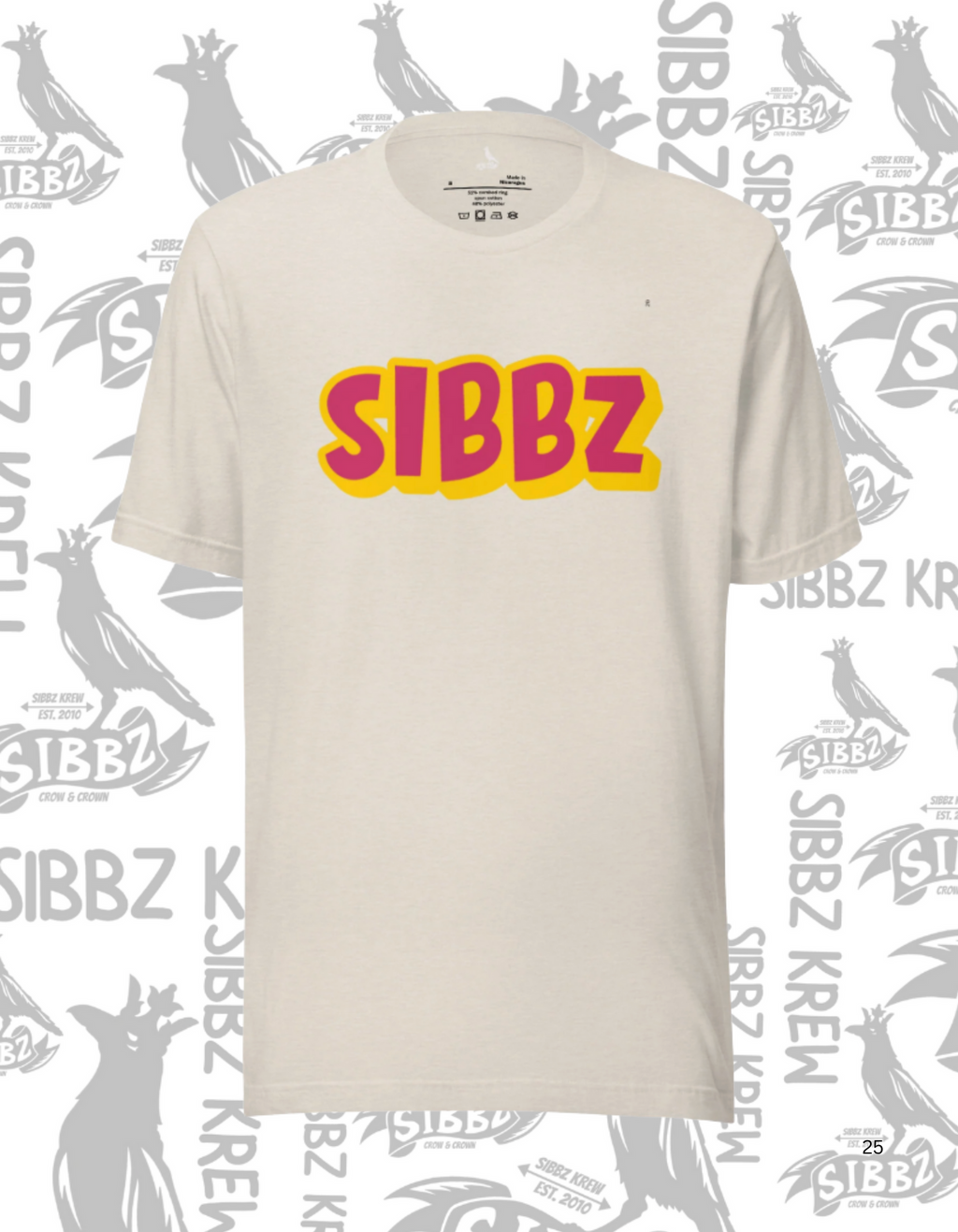 SIBBZ 2026 Unisex t-shirt tan