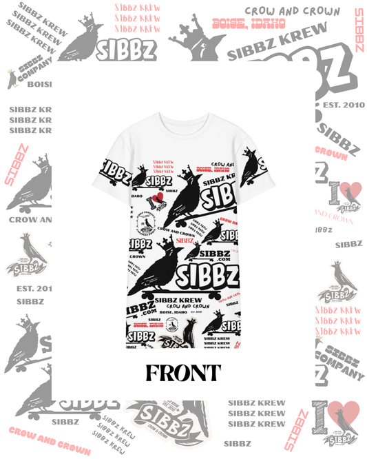 SIBBZ Short Sleeved Tee Shirt Dress
